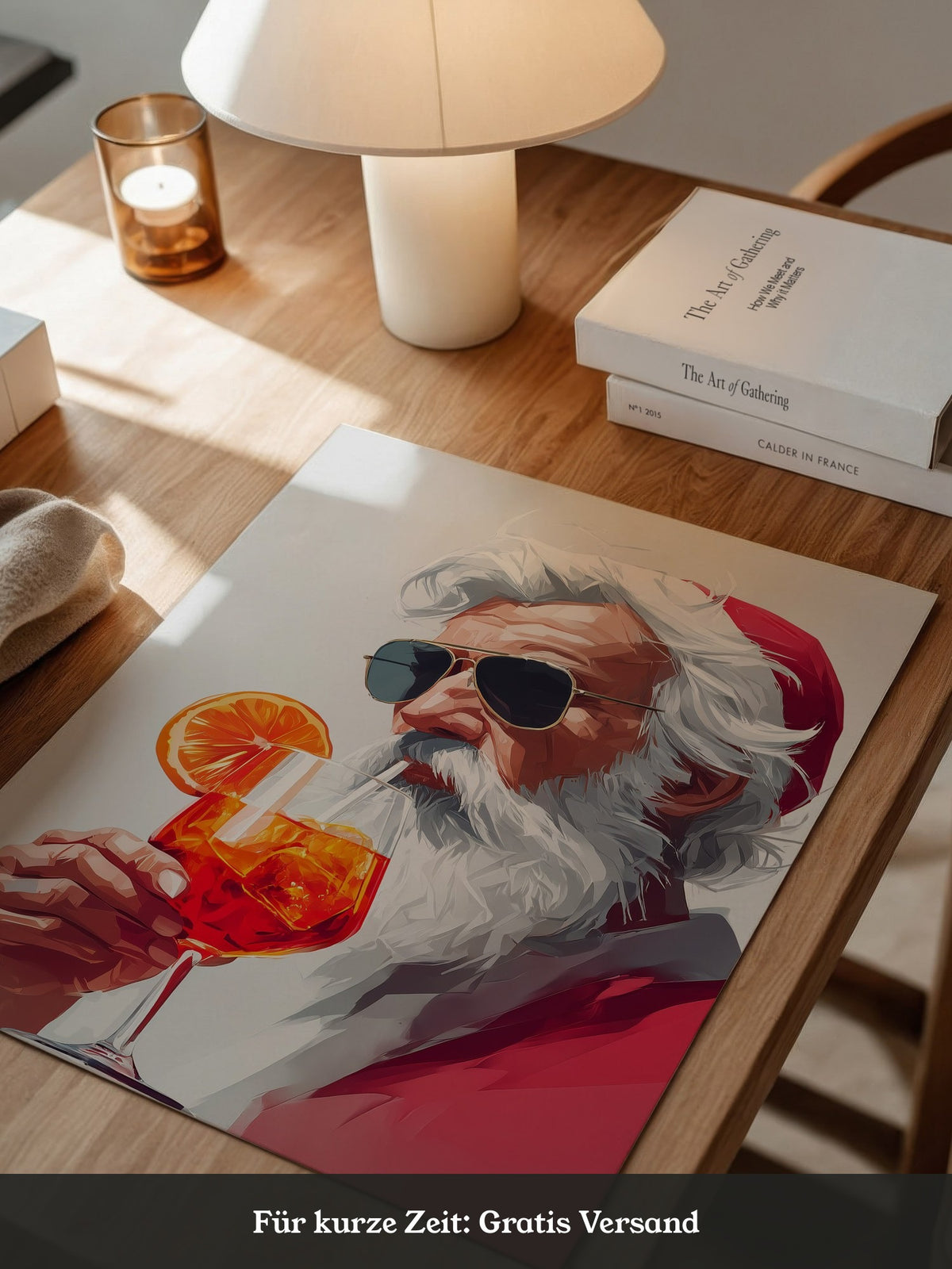 Weihnachtsmann Aperol Stilvoll