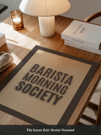 Kaffeetext Retro Look