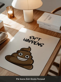 Smiley Haufen Cartoon Stil