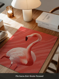 Flamingo Rot Illustration