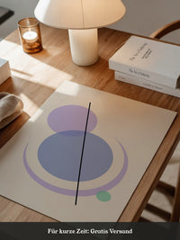 Kreise Pastell Linienkunst