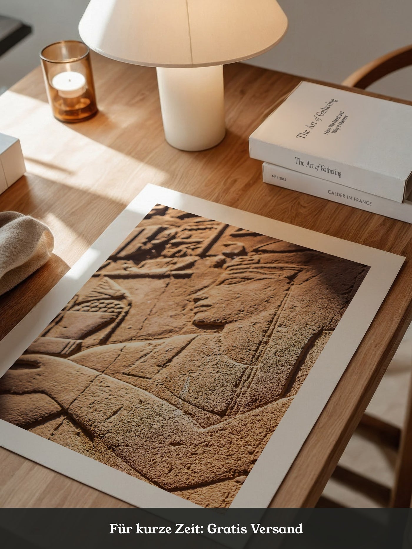 Ägyptische Reliefs Sonnenspiel