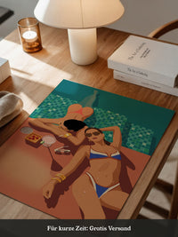 Strand Sommer Illustration Entspannung