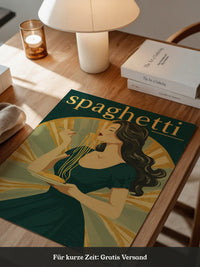 Spaghetti Genuss Retro-Design