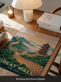 Chinesische Mauer Sonnenaufgang