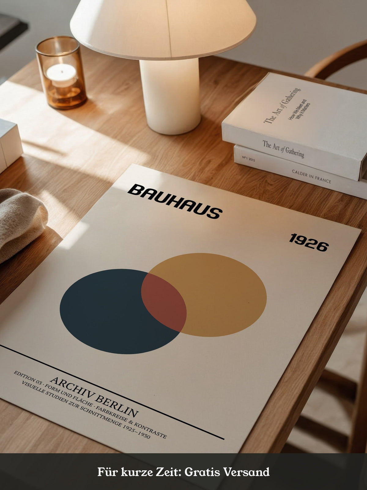 Bauhaus Kreise Geometrisch Retro