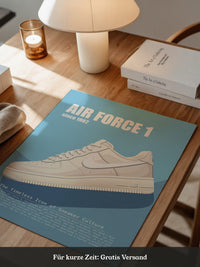 Sneaker weiß Retro-Design