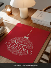 Weihnachtskugel Rot Ornamente