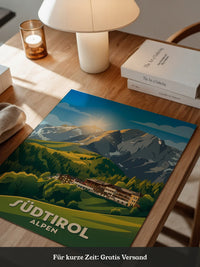 Südtirol Alpen Sonnenaufgang