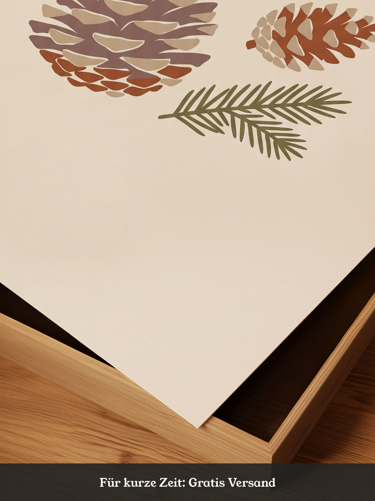 Kiefernzapfen Natur Illustration