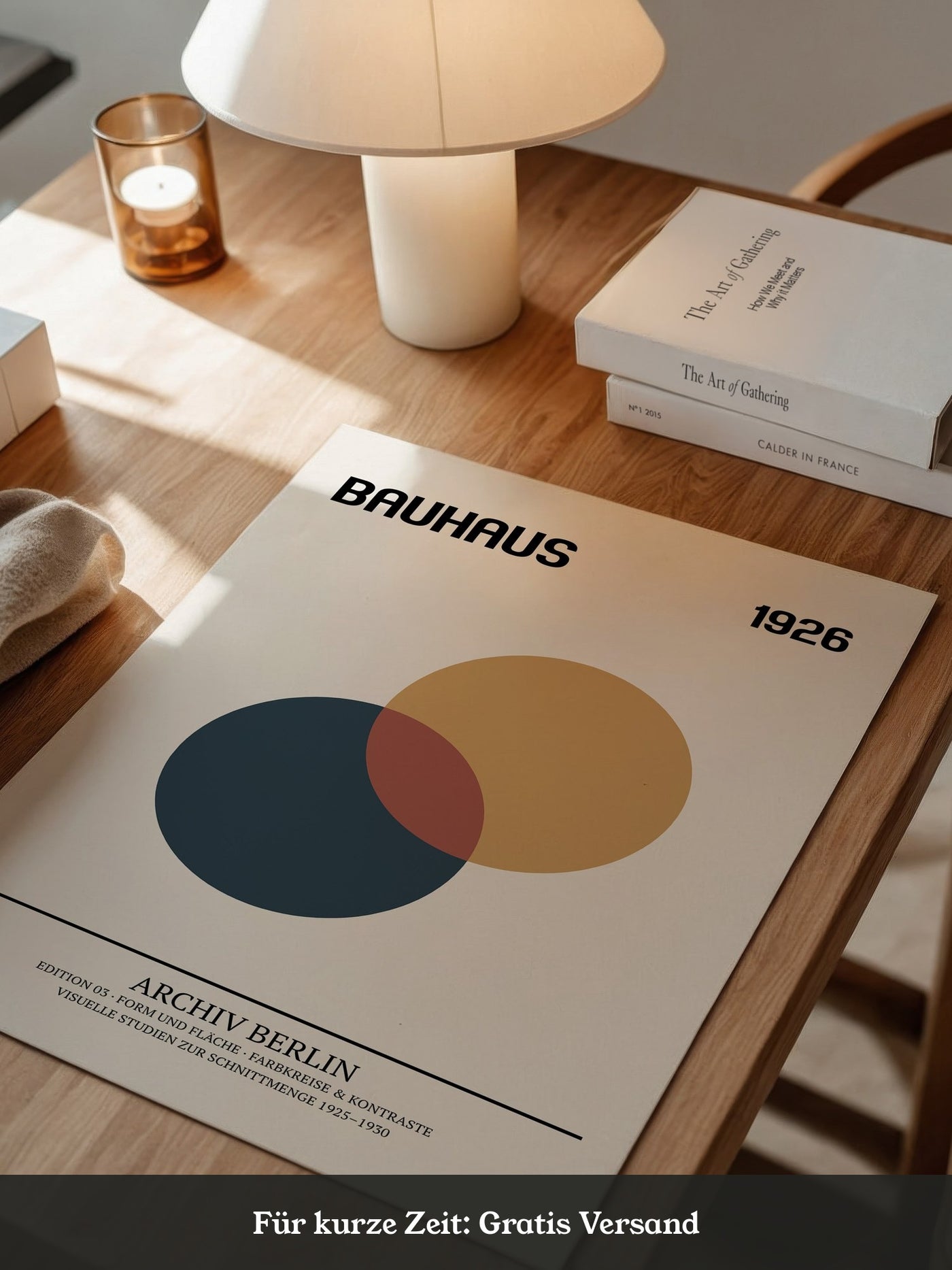 Bauhaus Kreise Geometrisch Retro