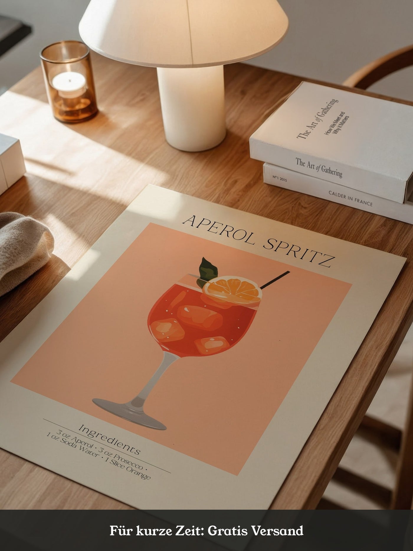 Aperol Spritz Illustration Orange