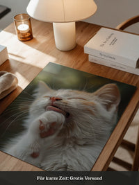 Katze Nahaufnahme Reinigung