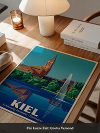 Kiel Gebäude Spiegelung Art Deco