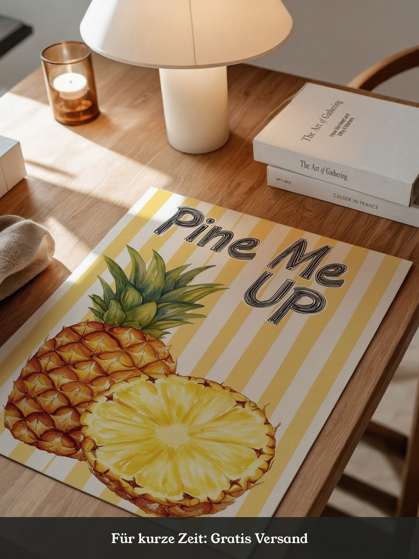 Ananas Streifen Illustration