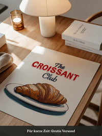 Croissant Club Retro-Stil