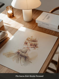 Prinzessin Aquarell Charme