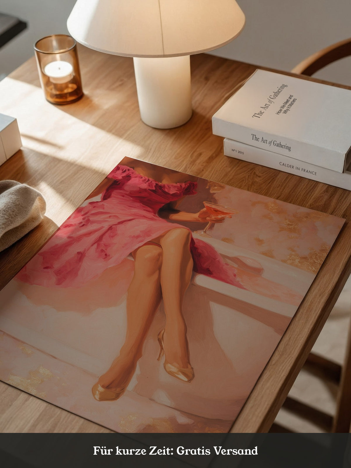 Cocktail Dame Rosa Badewanne