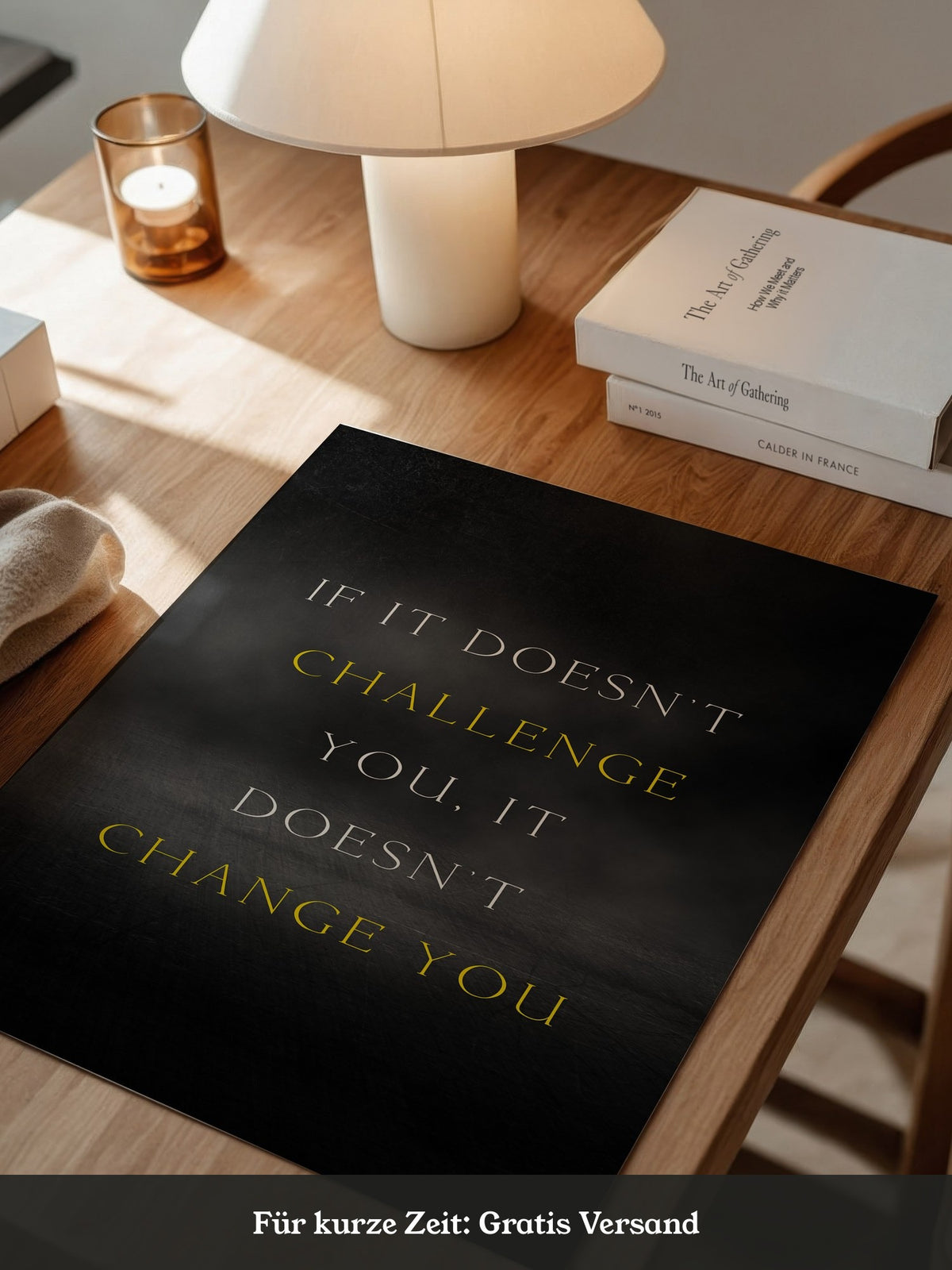 Motivationsspruch Nebel Effekt