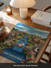 Giethoorn Kanäle Sommeridylle