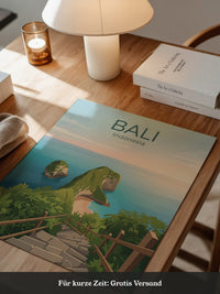 Bali Meerblick Treppenabstieg