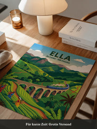 Zugbrücke Tea Hills Farbig