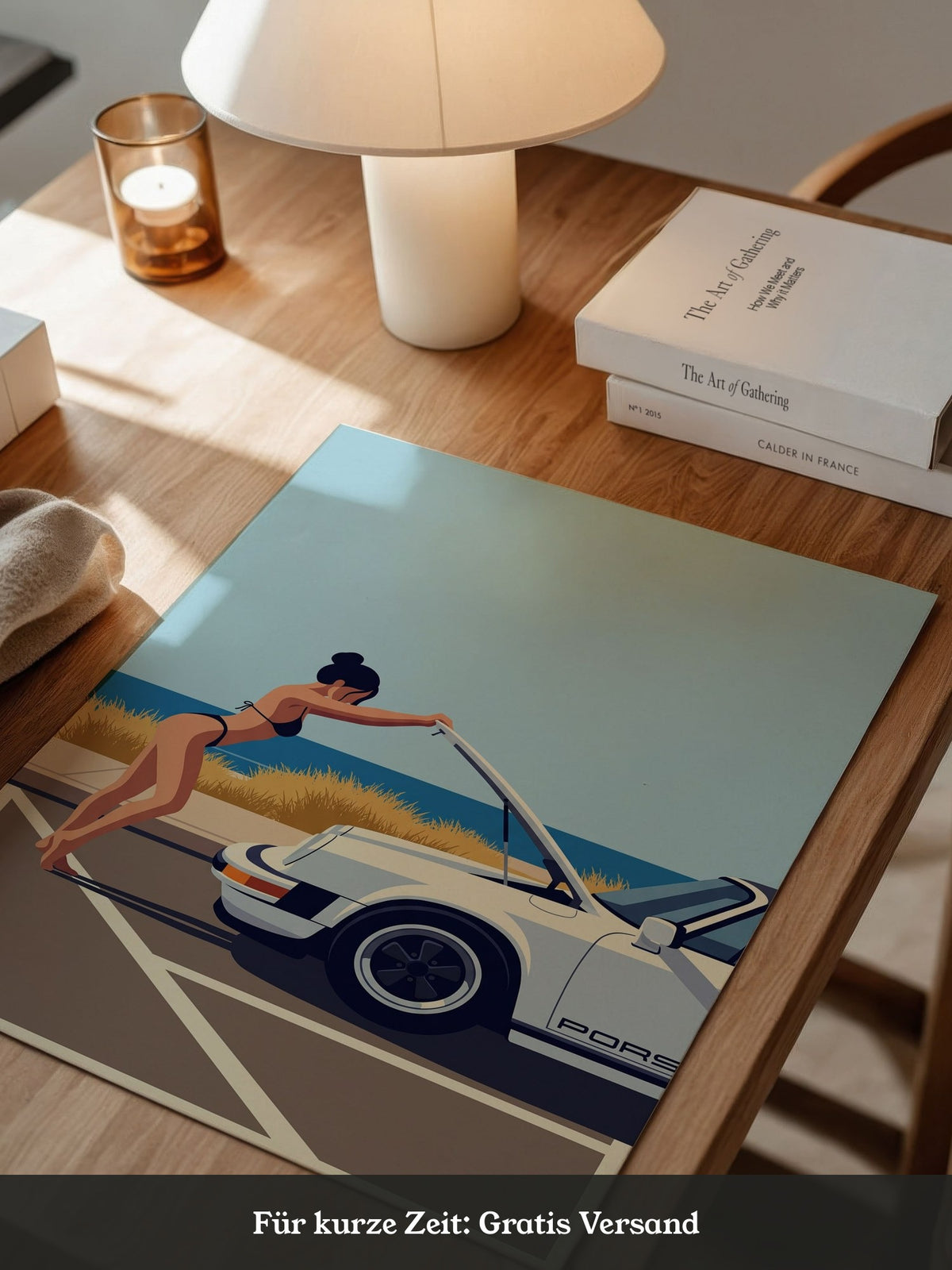 Elfer Cabrio Strand Retro