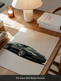 Luxuriöser Sportwagen Illustration