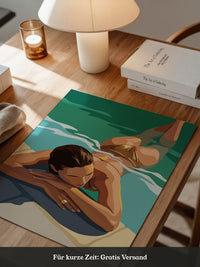Entspannung Wasser Illustration