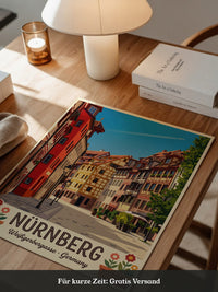 Nürnberg Altstadt Fachwerkhäuser
