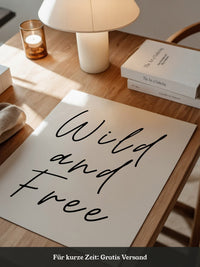 Wild Schriftzug elegant