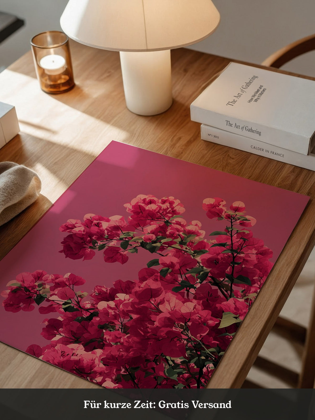 Bougainvillea Rosa Grafik