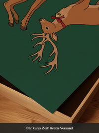 Weihnachtliche Rentiere Illustration
