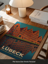Lübeck Hafenspeicher Retro