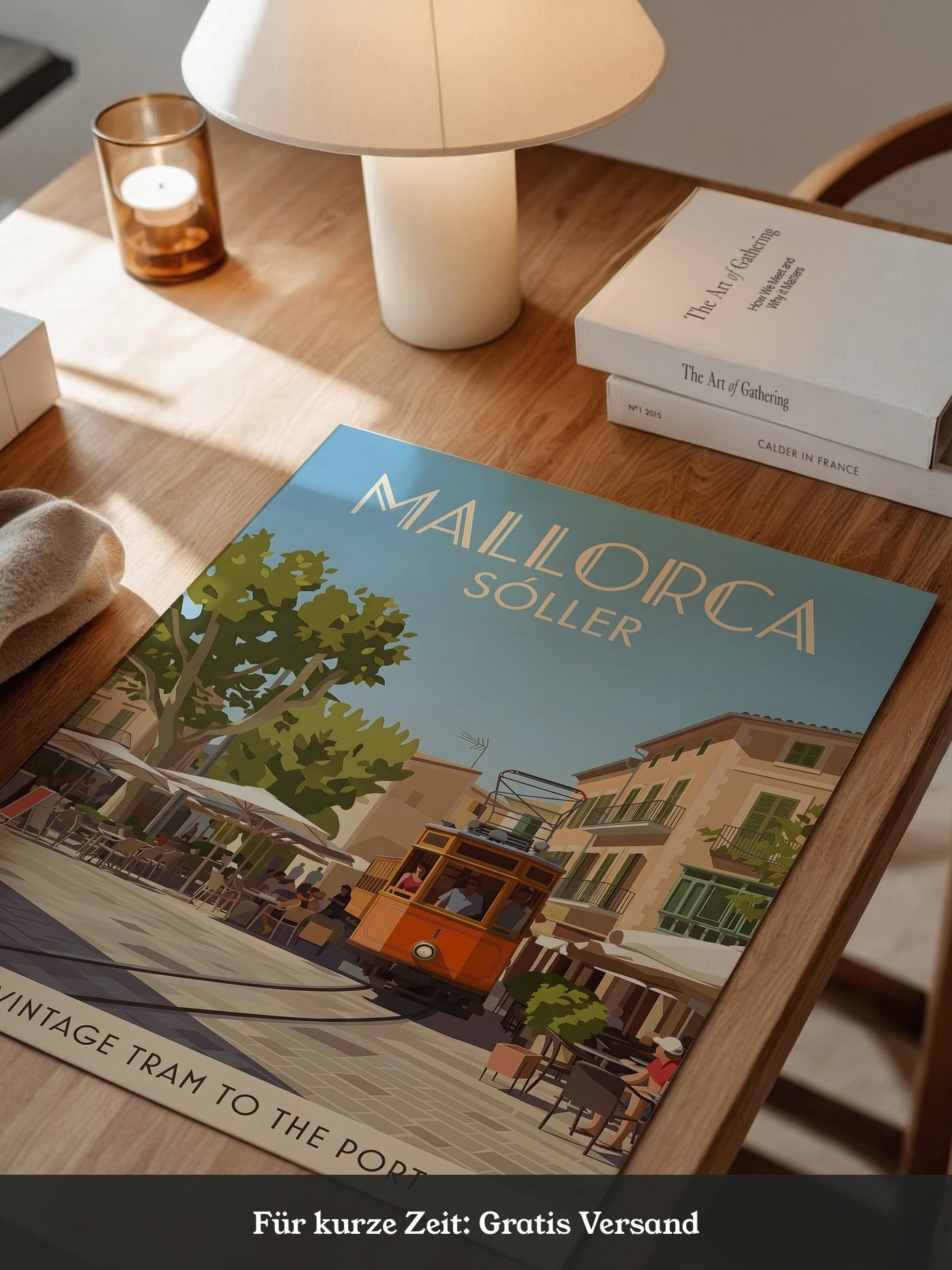 Mallorca Vintage Tram Retro-Stil