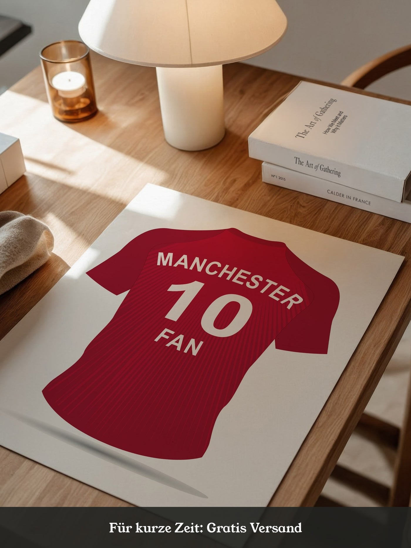 Manchester Trikot Rückenansicht