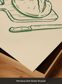 Frisches Brot Illustration