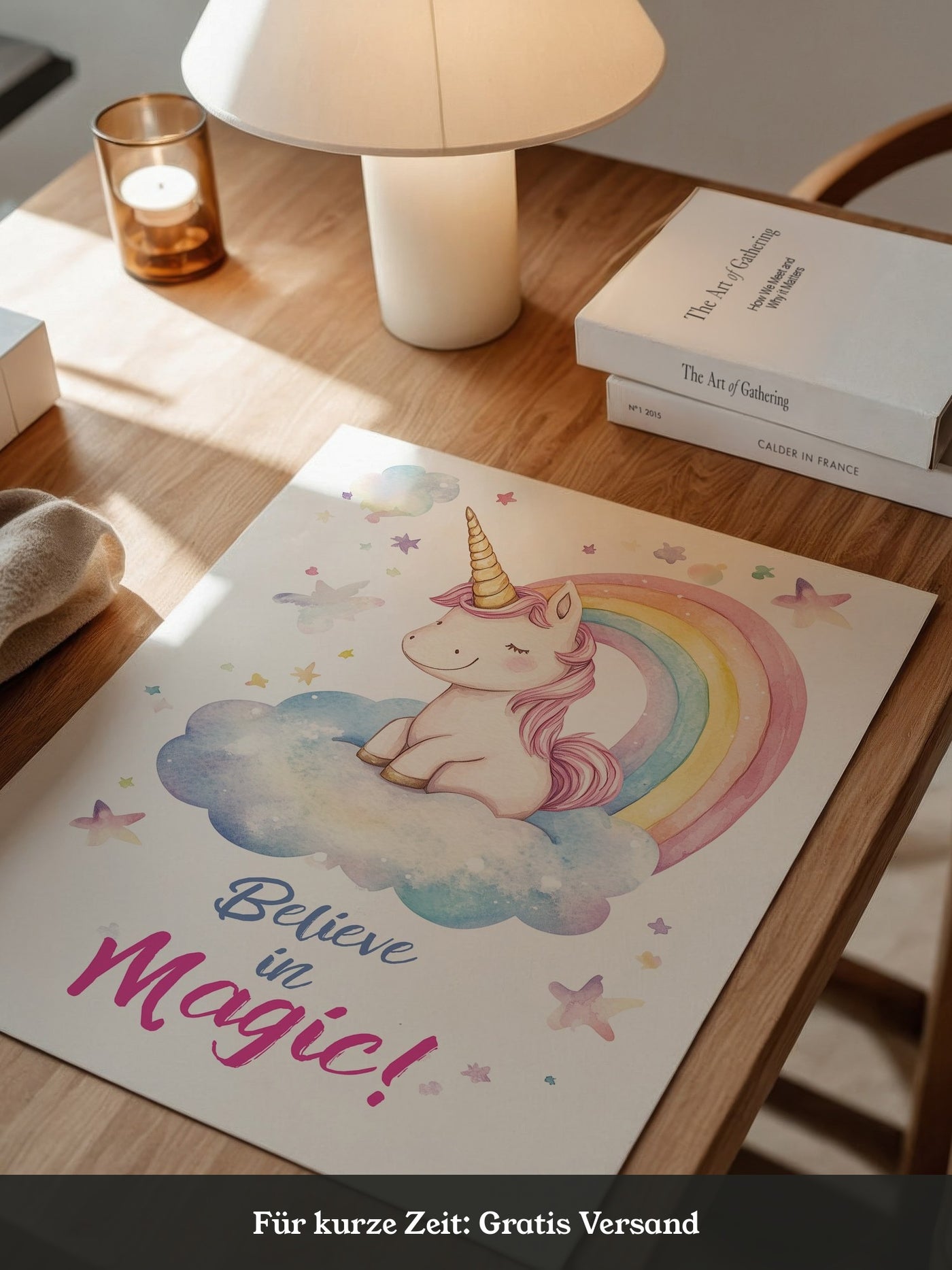 Einhorn Regenbogen Pastellträume