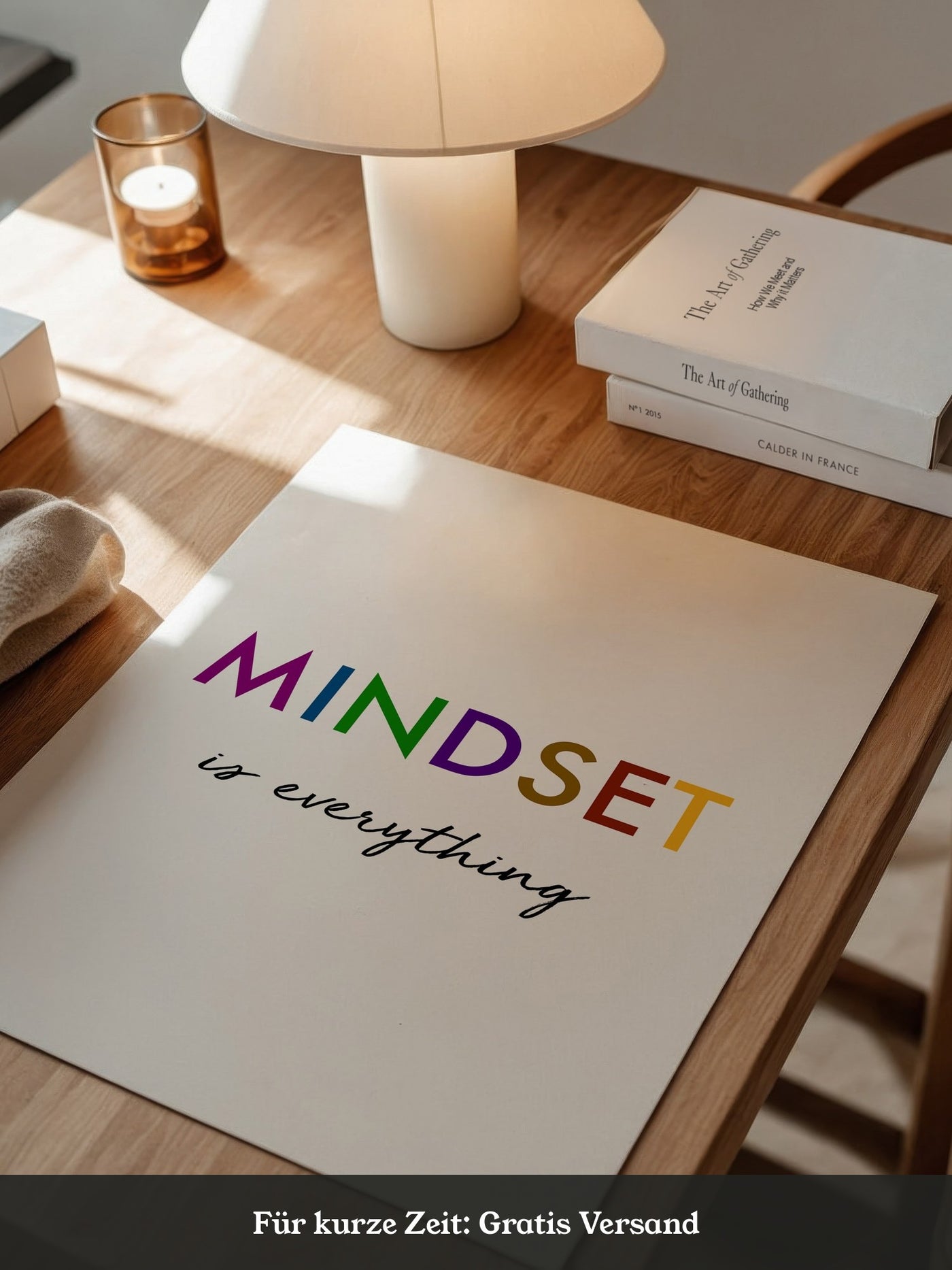 Mindset Bunt Schriftzug