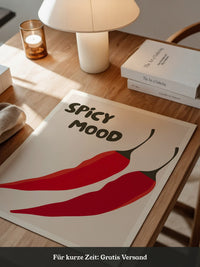 Chilischoten Grafik Rot