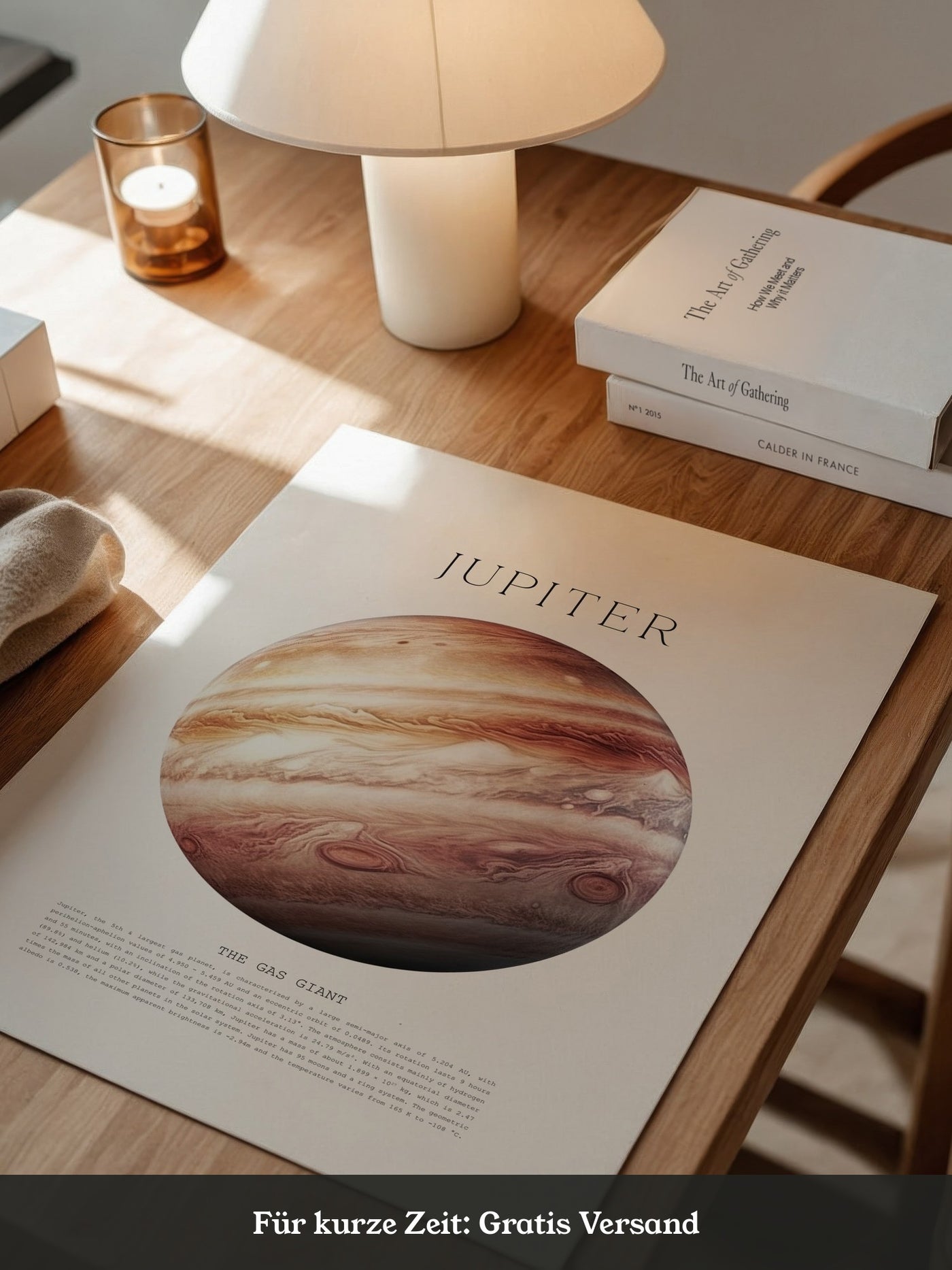 Jupiter Gasplanet Rotbraun