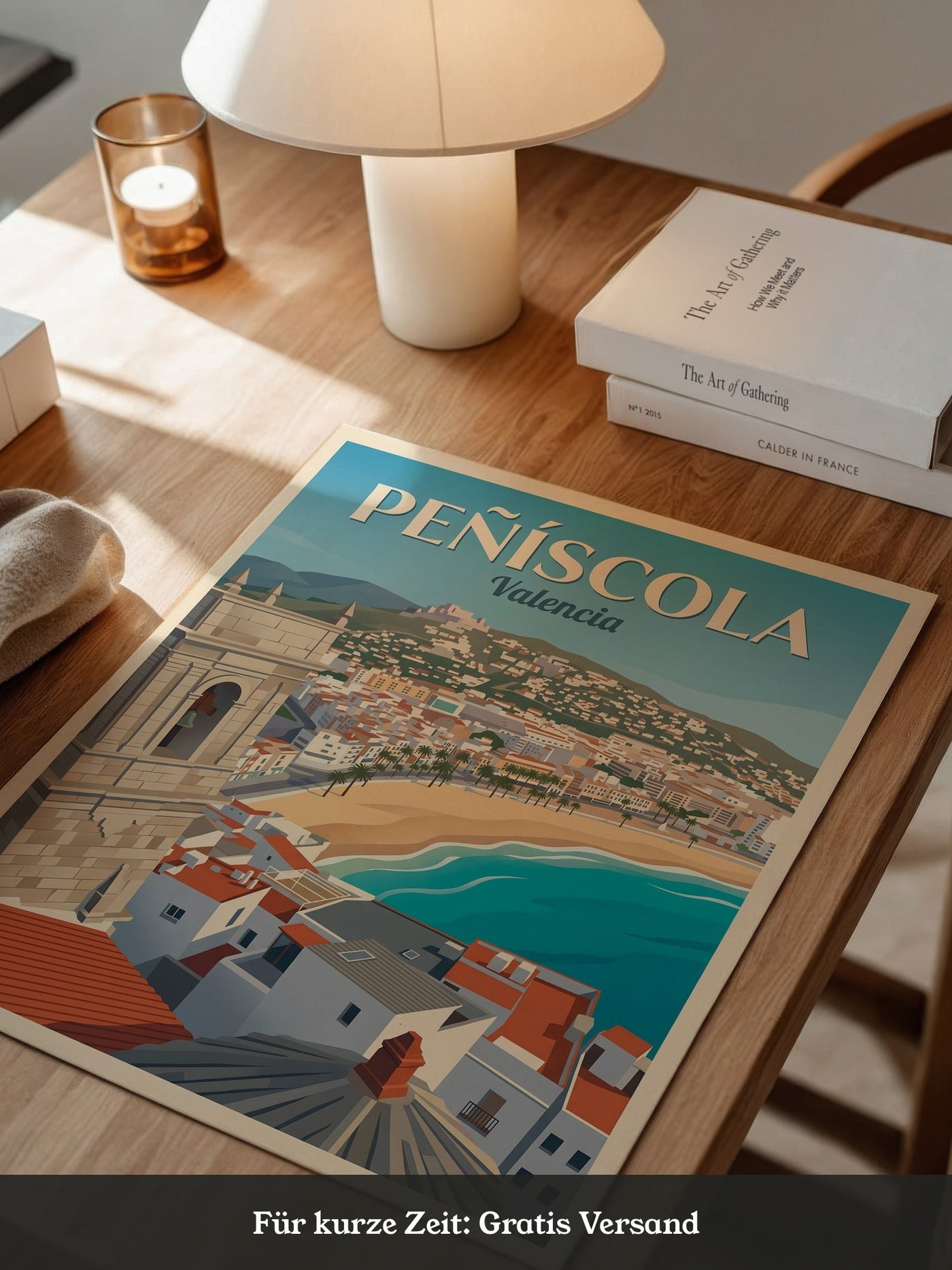 Peñíscola Strand Retro Stil