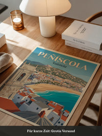 Peñíscola Strand Retro Stil