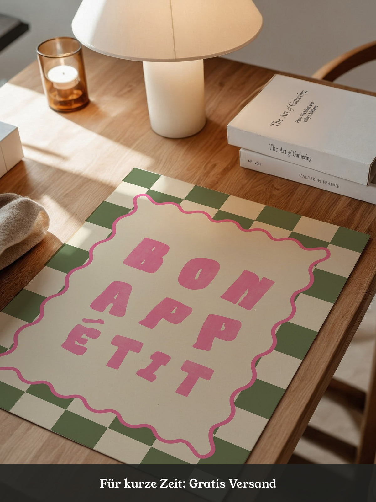 Bon Appétit Schachbrettmuster