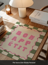 Bon Appétit Schachbrettmuster