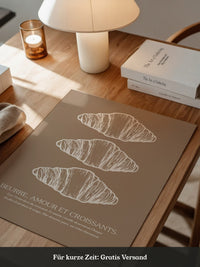 Croissants Minimal Vintage