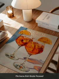 Aperol Spritz Ölmalerei