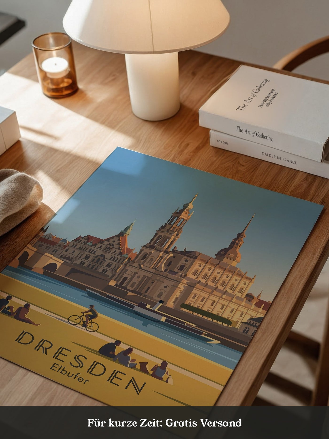 Dresden Altstadt Uferstimmung