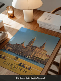 Dresden Altstadt Uferstimmung