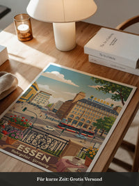 Essen Stadtszene Retro